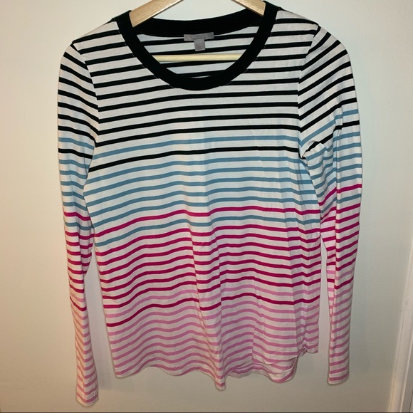 COS Tops - Cos Striped Long sleeve T-shirt Small
